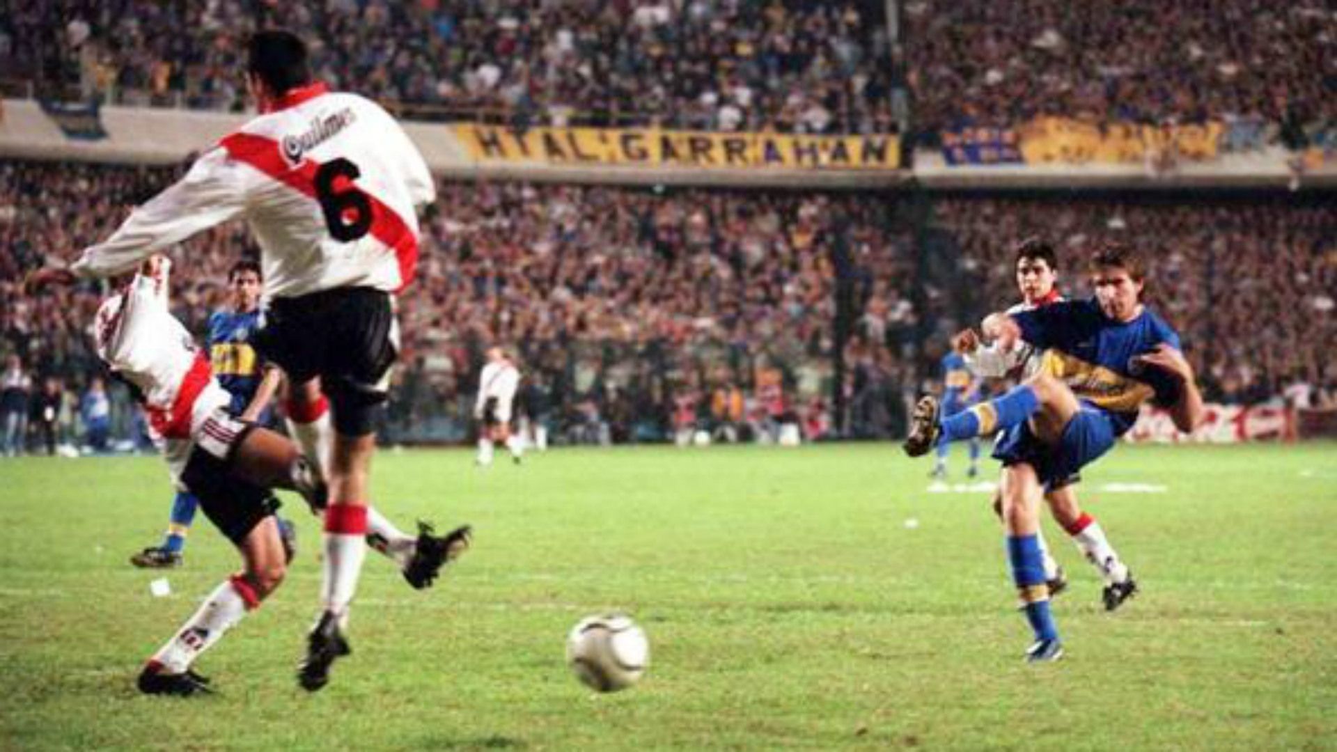 Palermo Boca River Copa Libertadores 2000