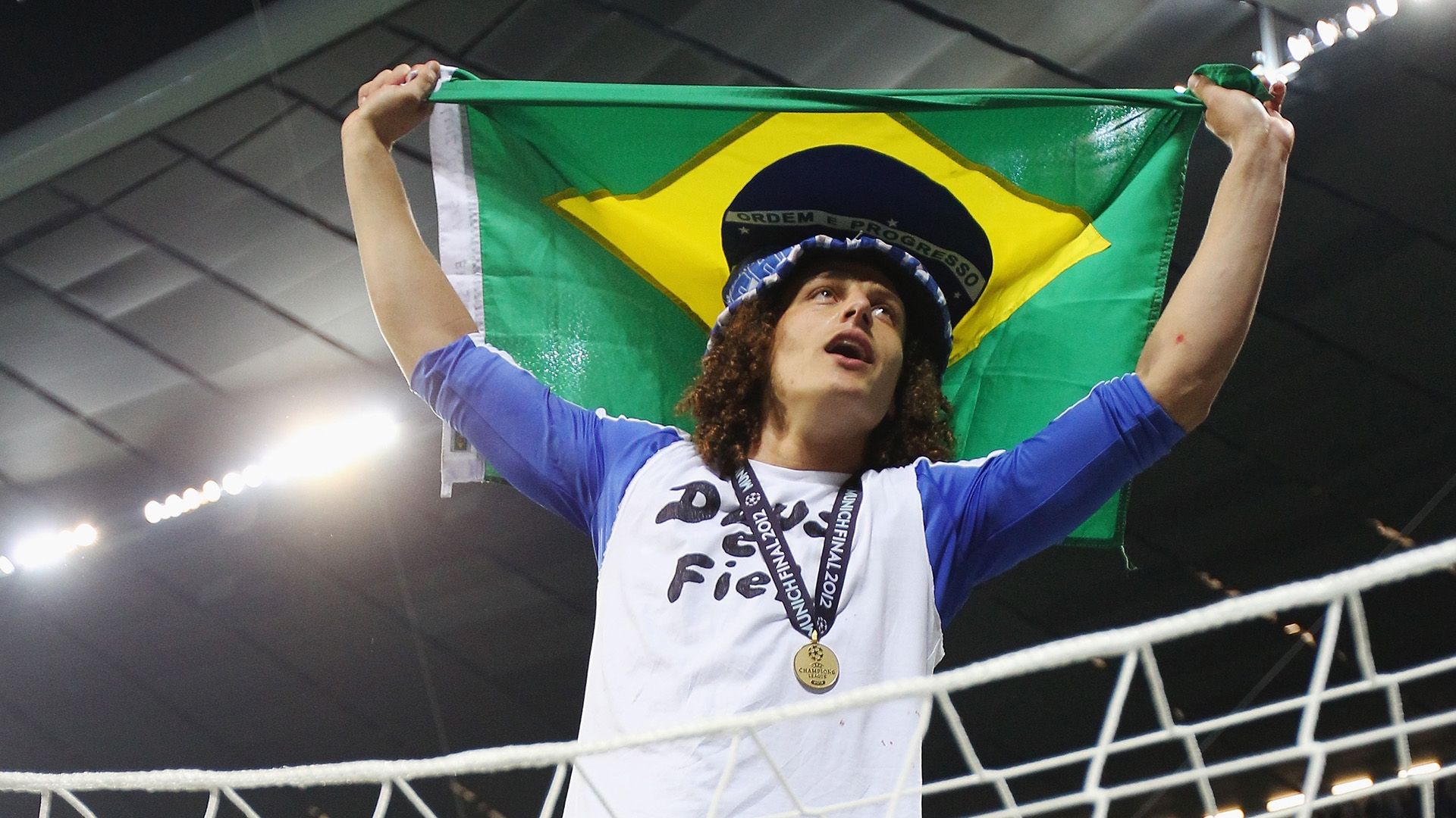 David Luiz Chelsea champions 2012 UEFA Champions League
