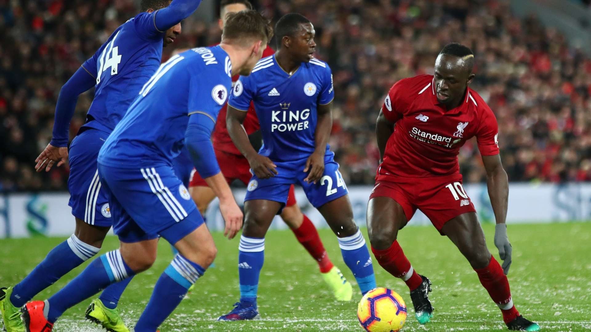 Sadio Mane vs Leicester