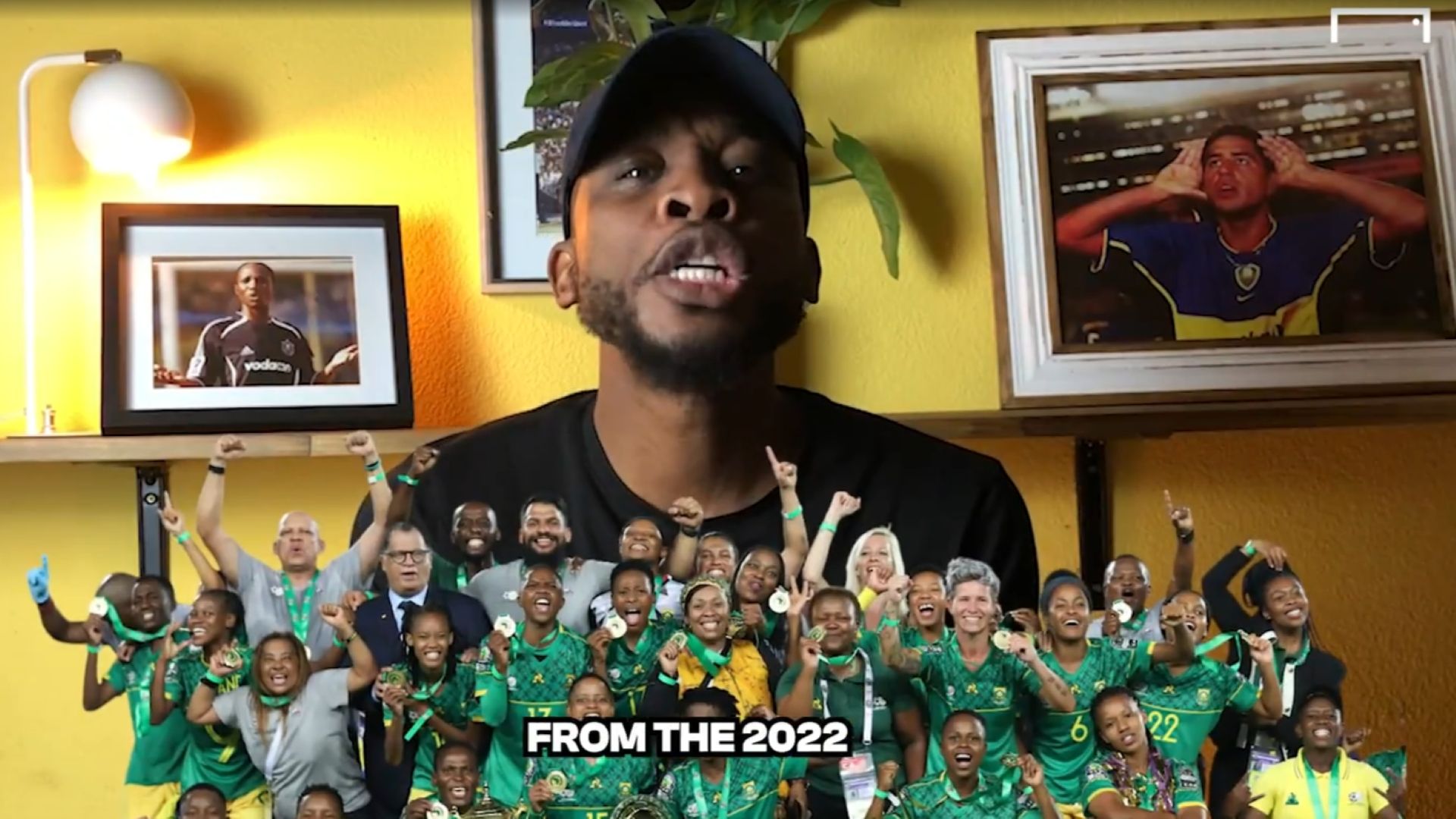 Banyana Banyana South Africa WAFCON squad video