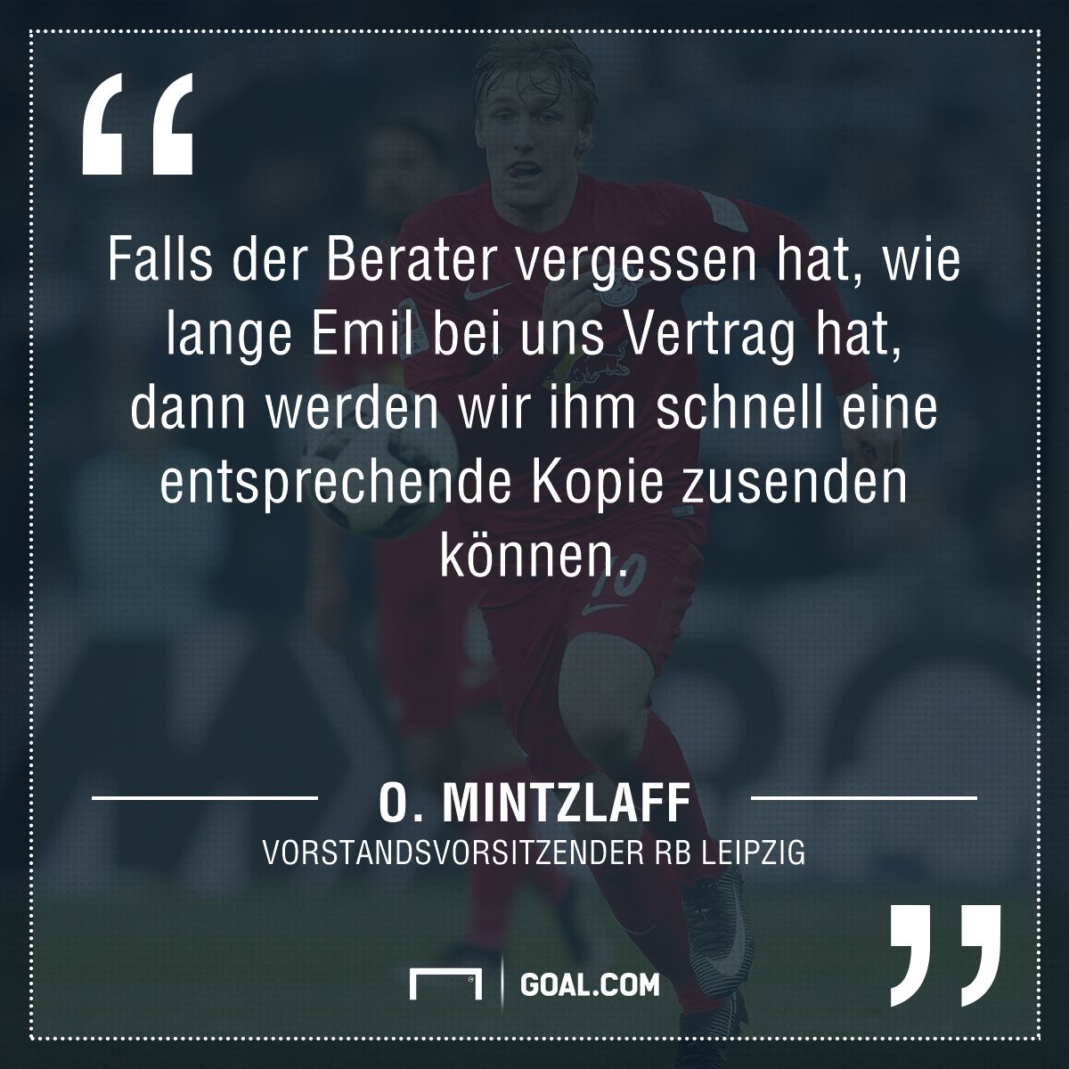 GFX Emil Forsberg Quote