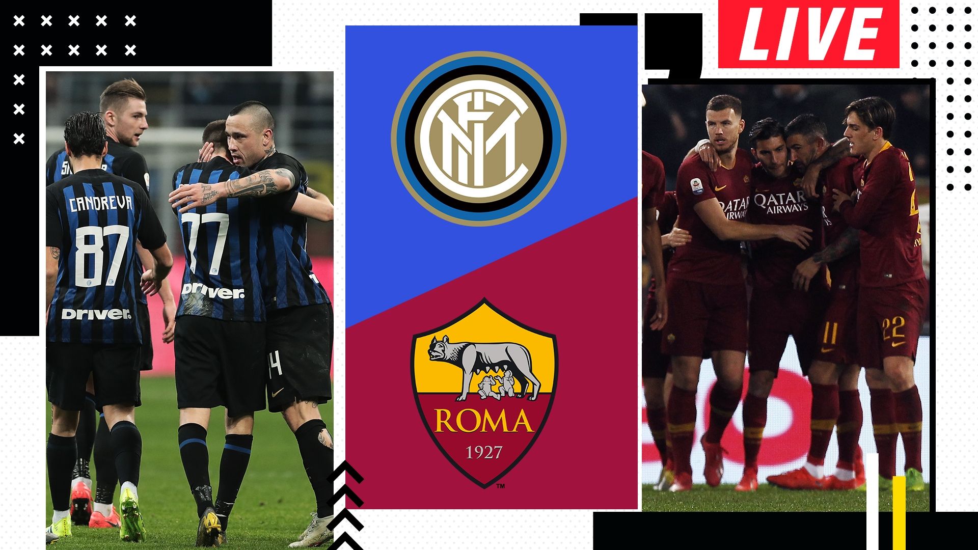DIRETTA Inter Roma