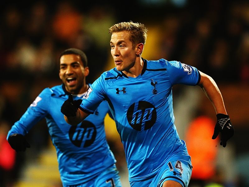 Lewis Holtby Fulham v Tottenham Hotspur - English Premier League 12042013