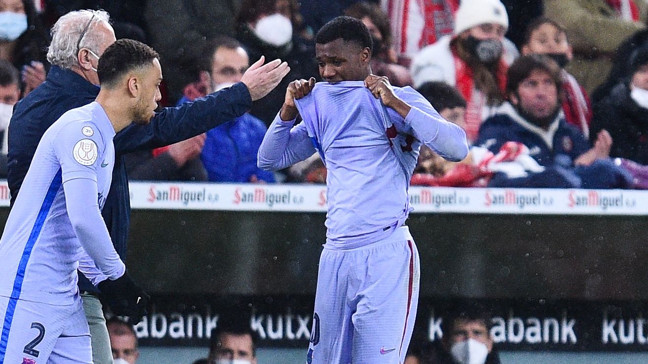 Ansu Fati Sergino Dest Barcelona 