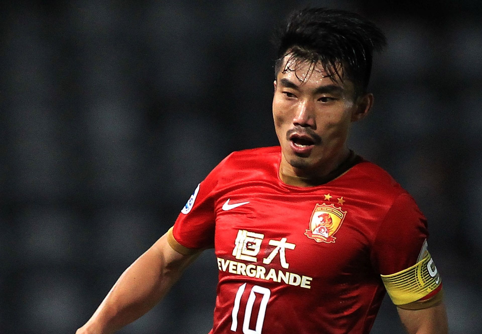 Zheng Zhi Guangzhou Evergrande AFC Champions League 27082014