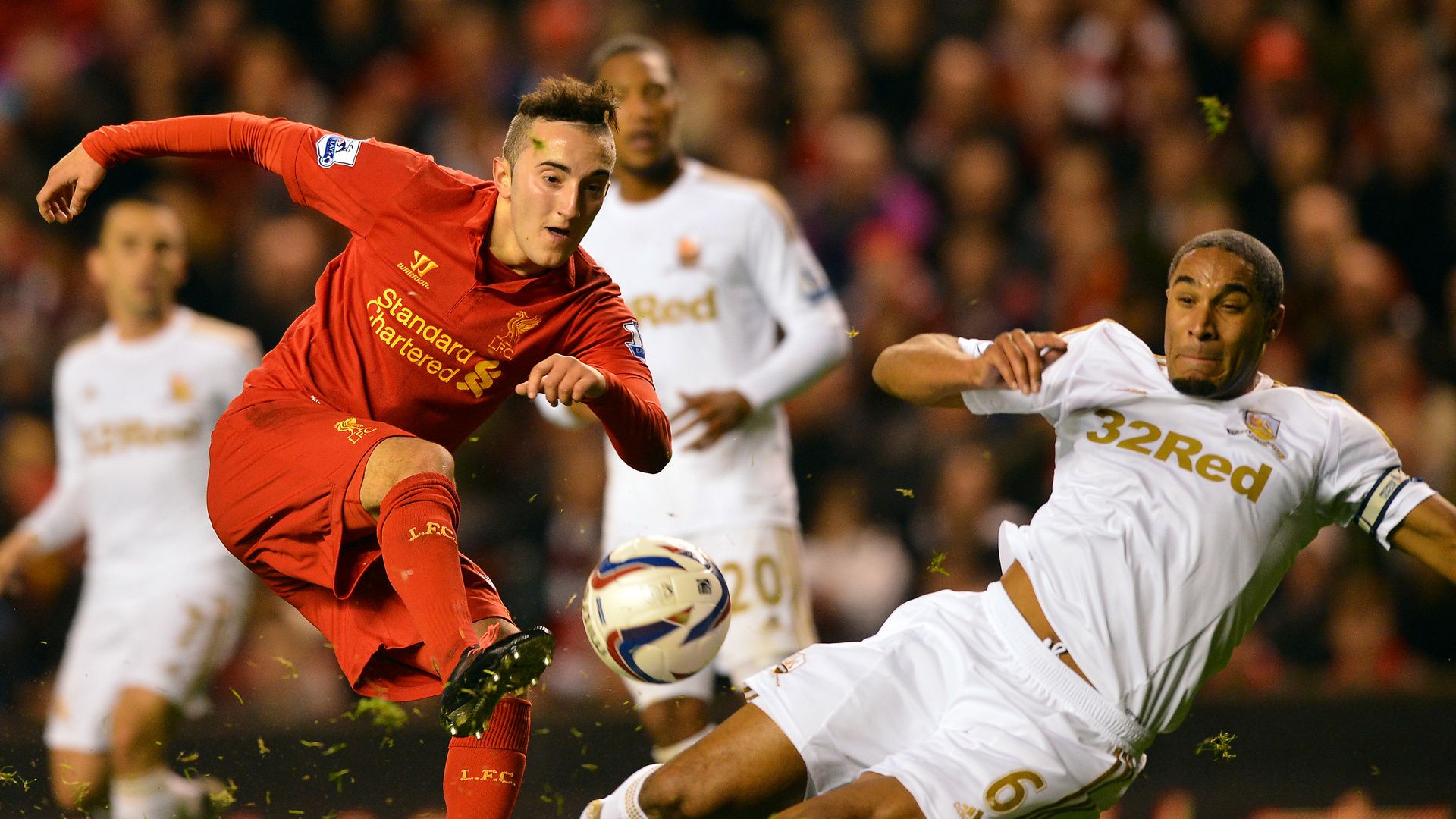 Samed Yeşil. Liverpool vs Swansea 10.31.2012