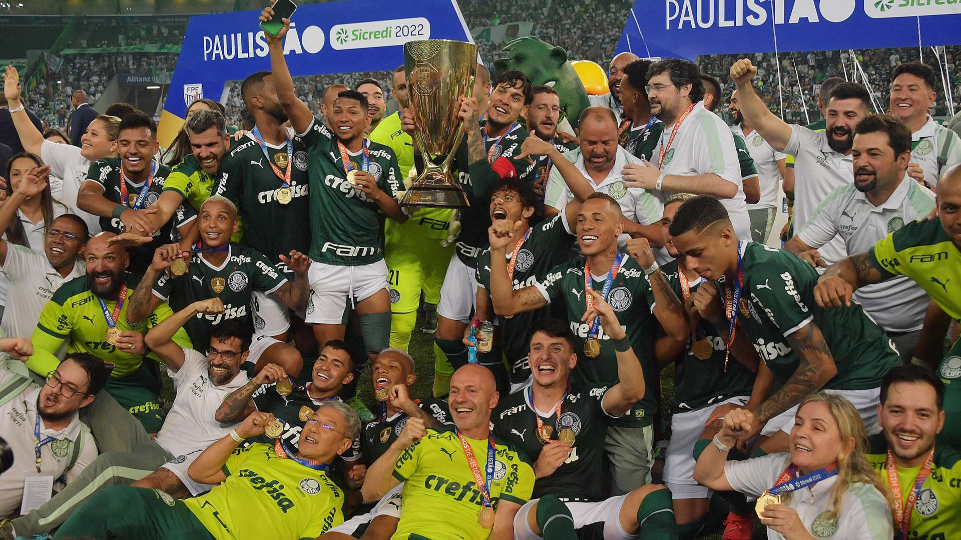 Palmeiras campeão paulista de 2022