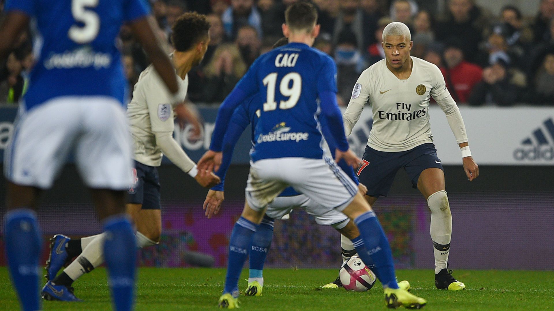 Kylian Mbappe Strasbourg PSG Ligue 1 05122018