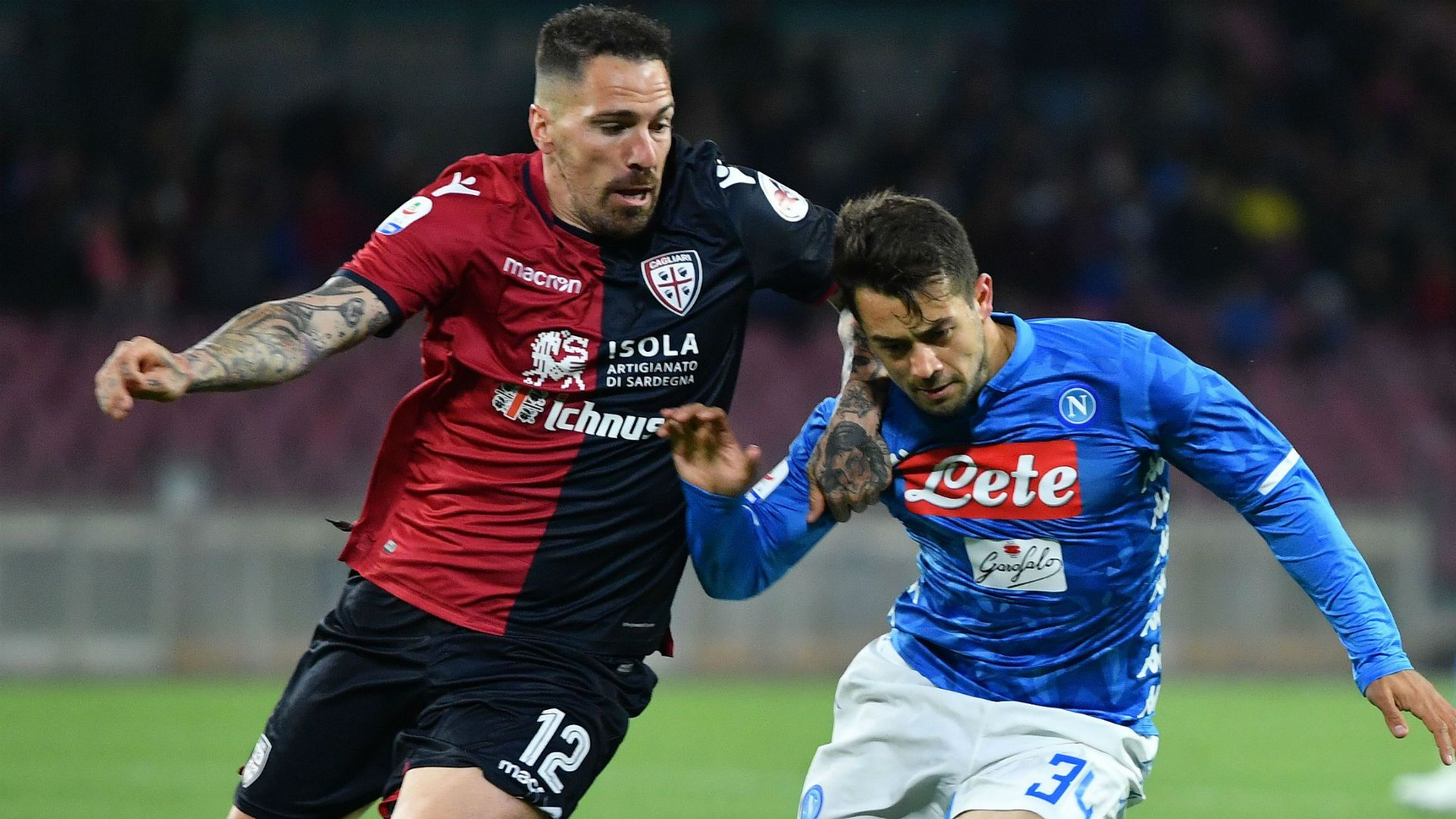 Younes Napoli Cagliari Serie A