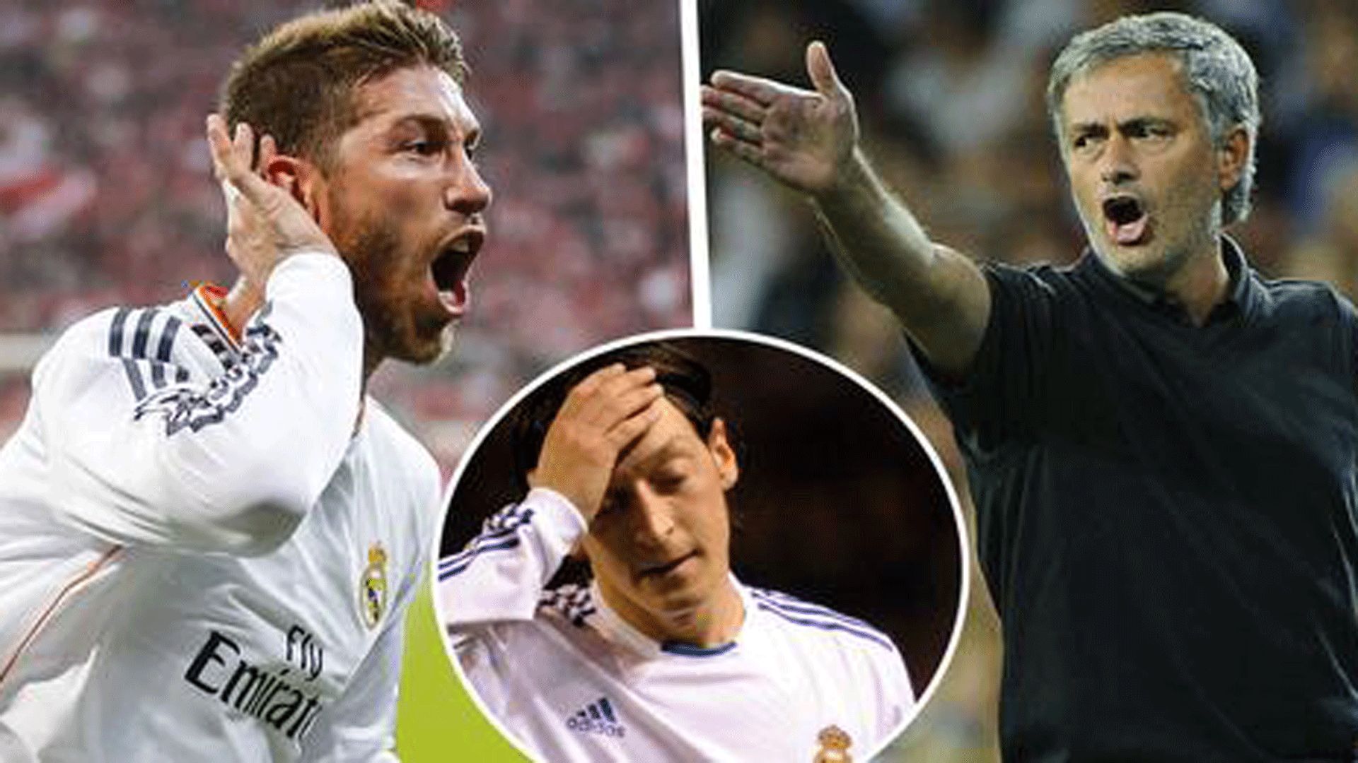 Ramos Özil Mourinho