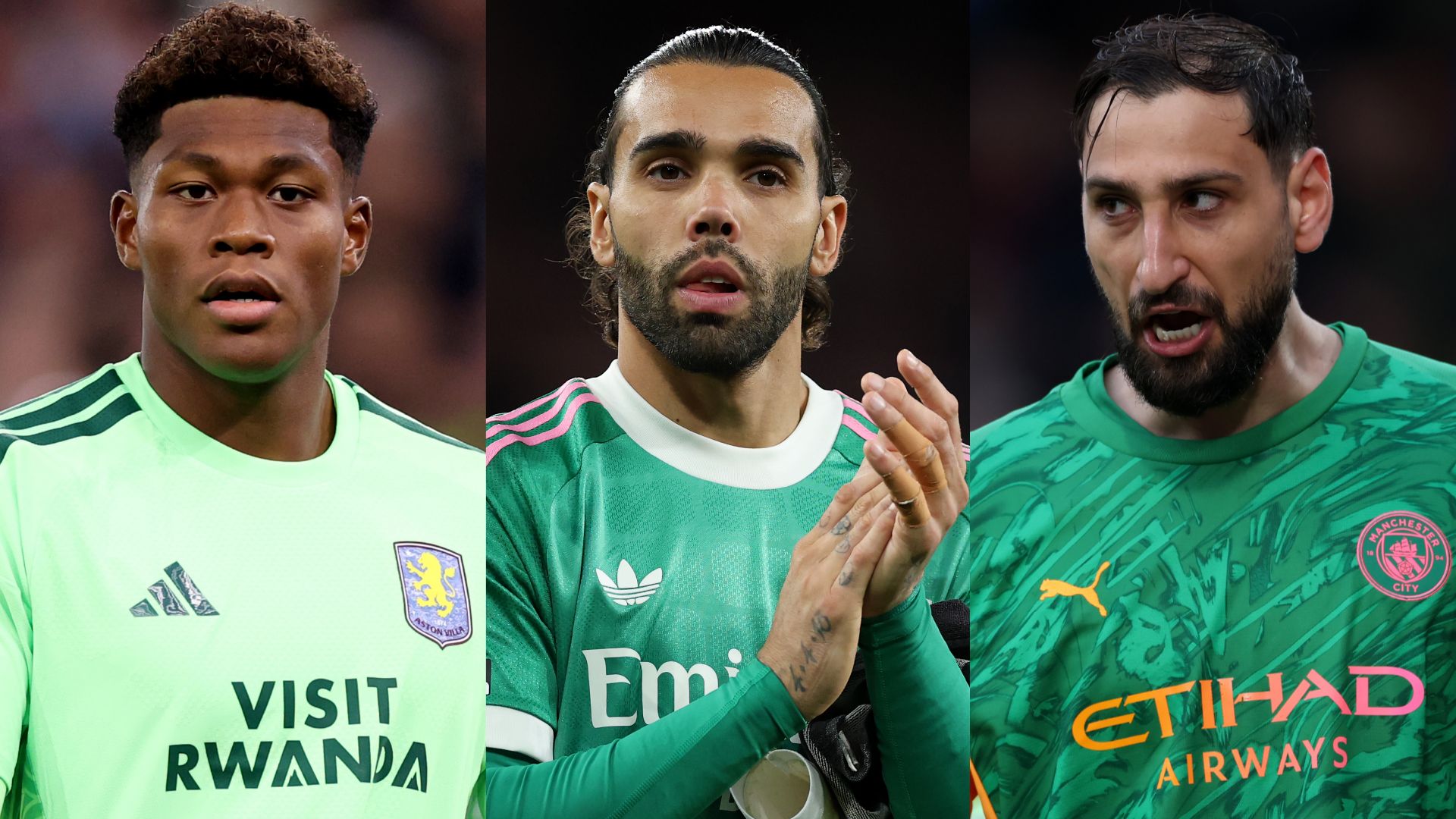 Zion Suzuki David Raya Gianluigi Donnarumma