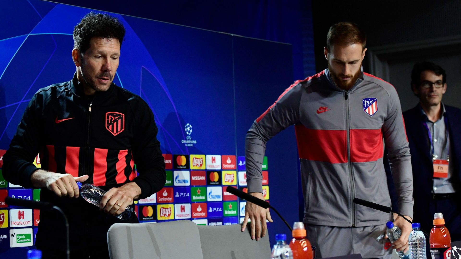 Simeone Oblak Atletico Madrid Champions League