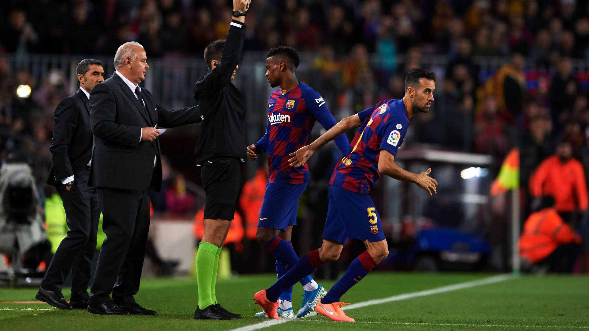 Semedo Busquets Barcelona Celta LaLiga