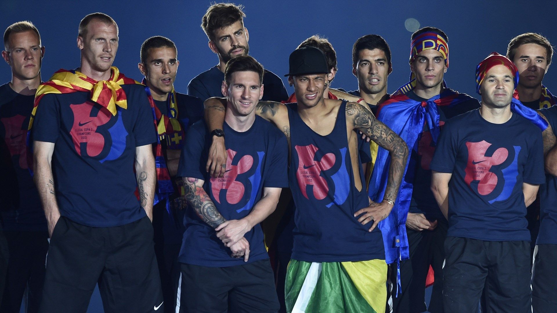 FC Barcelona Champions League winners 2015
