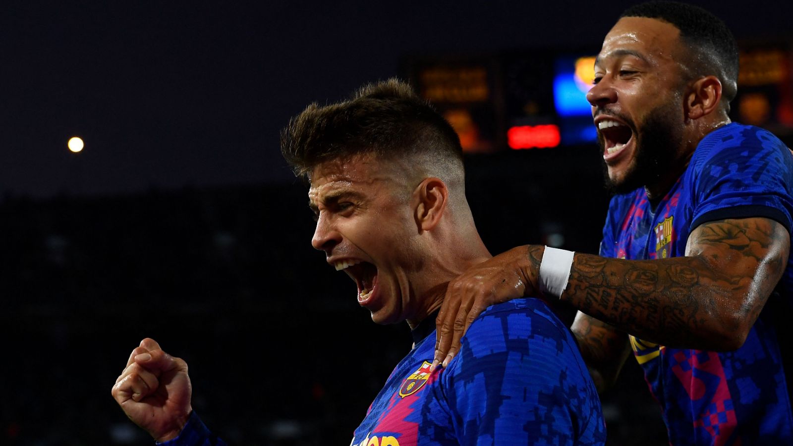 Gerard Pique Barcelona Dinamo Kiev Champions League