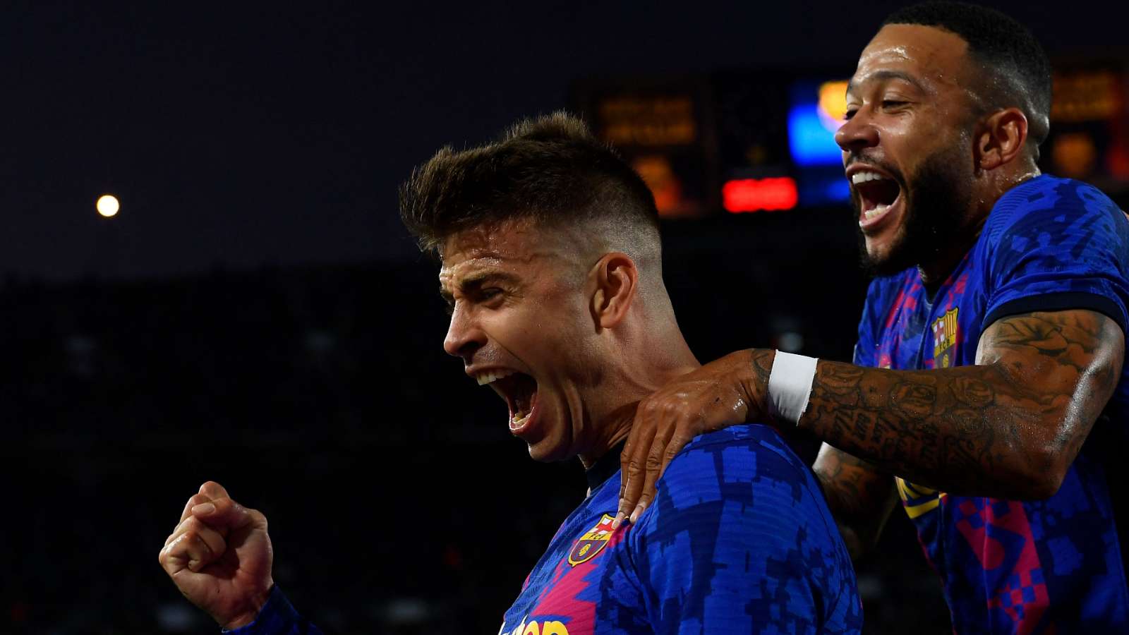 Gerard Pique Barcelona Dinamo Kiev Champions League