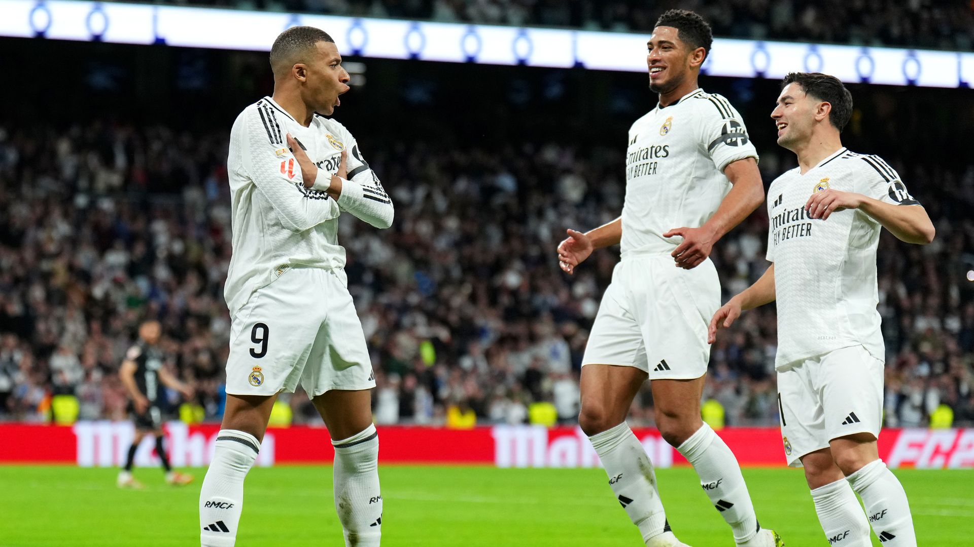Mbappe, Bellingham and Diaz Real Madrid 2025