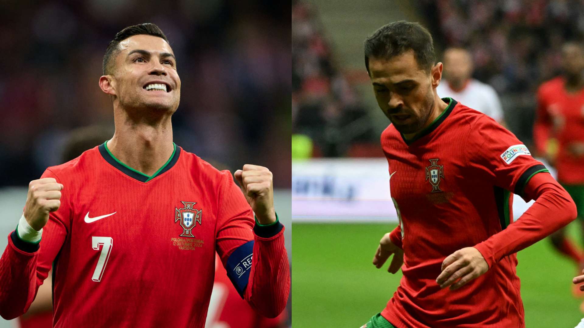 Portugal player ratings vs Poland: Cristiano Ronaldo and Bernardo