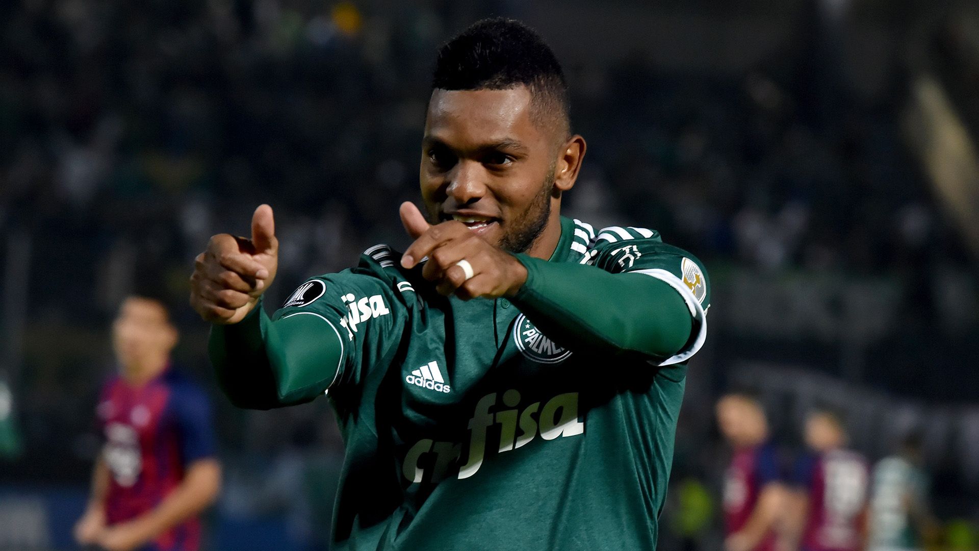 Miguel Borja Cerro Porteno Palmeiras Libertadores 09082018