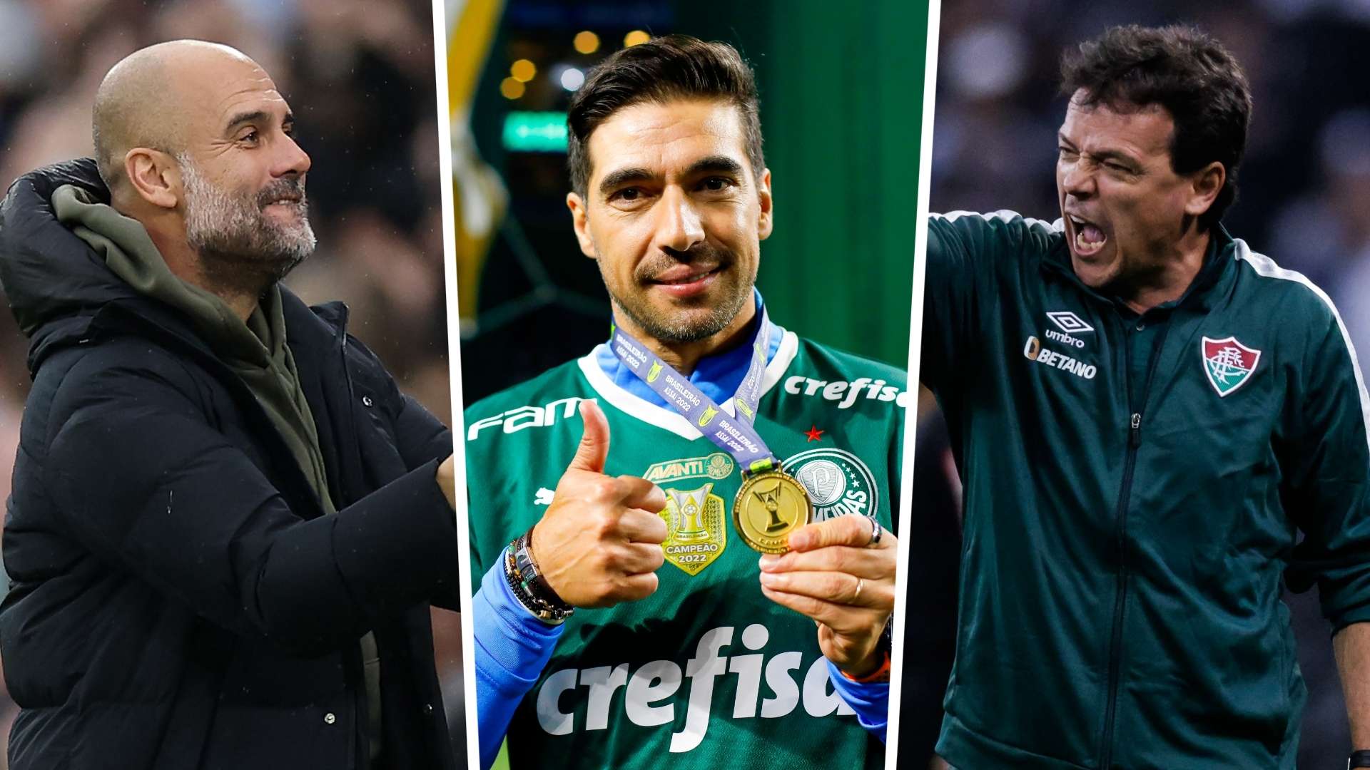 Guardiola Abel Ferreira Fernando Diniz
