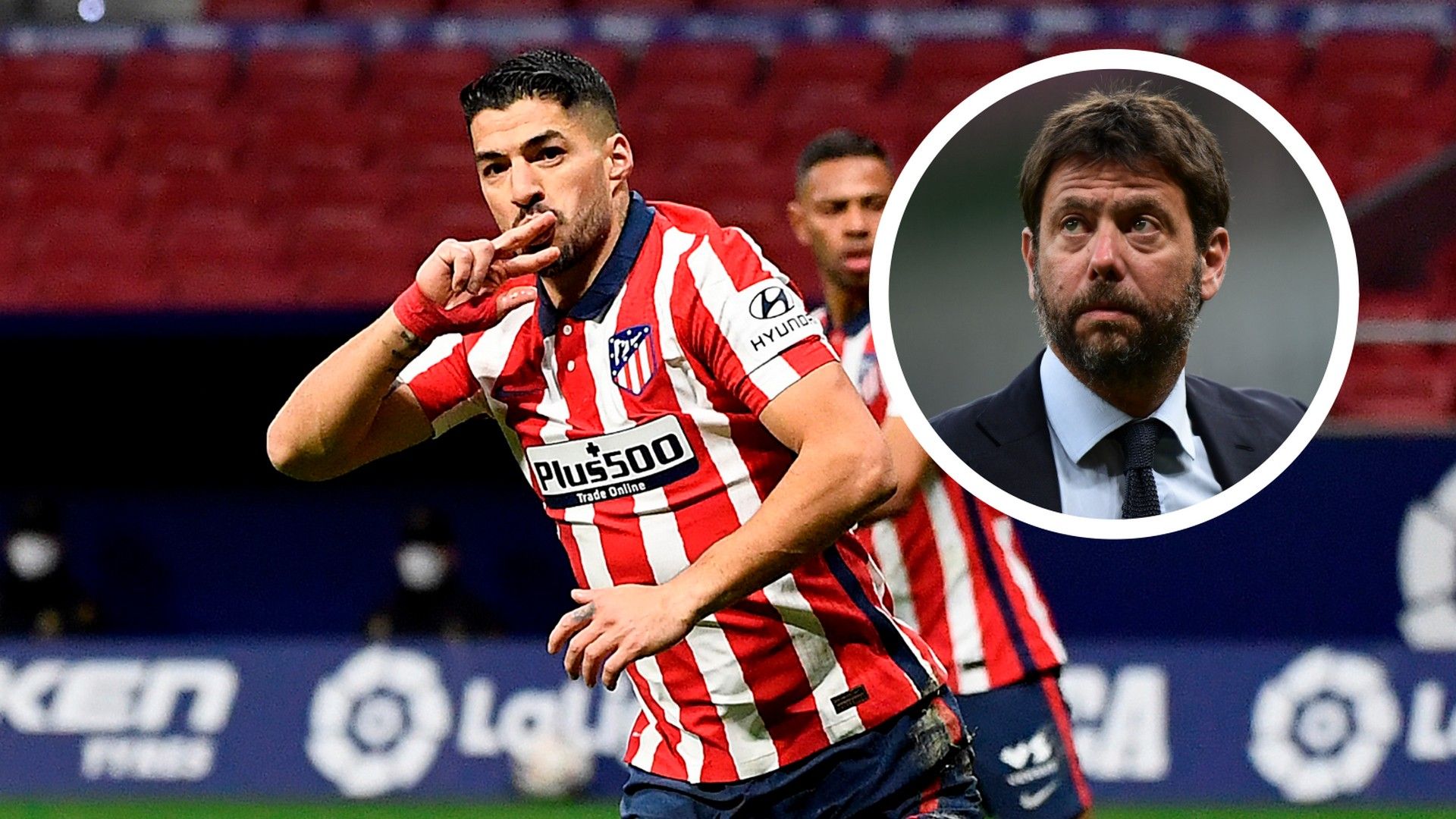 Luis Suarez, Andrea Agnelli GFX