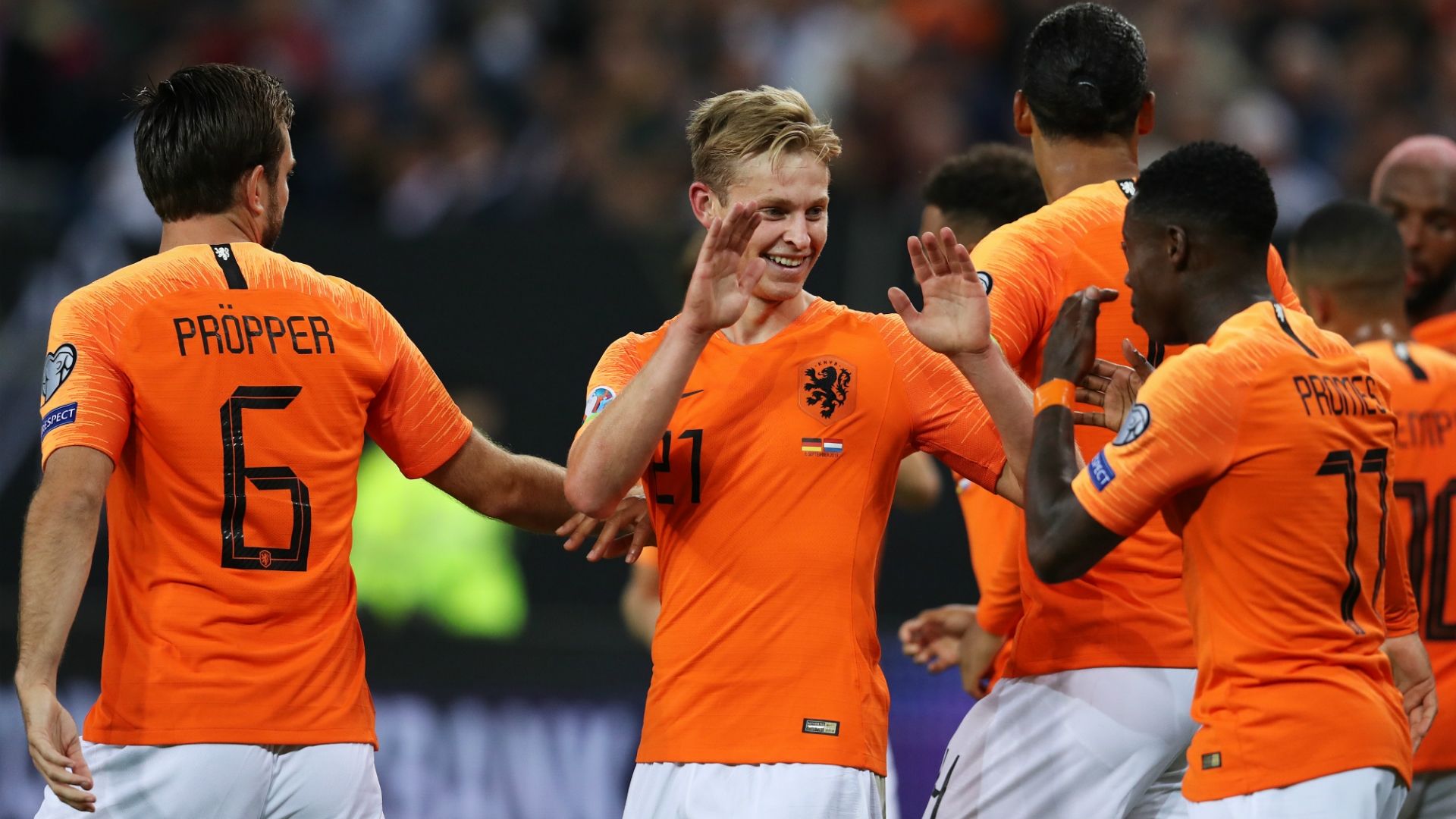 Frenkie de Jong Netherlands 09062019