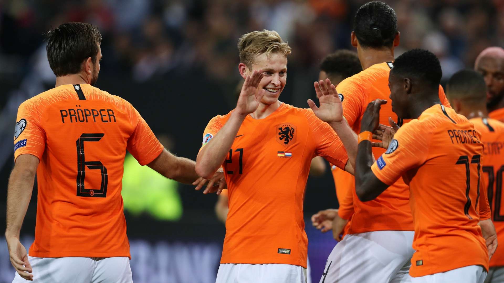 Frenkie de Jong Netherlands 09062019