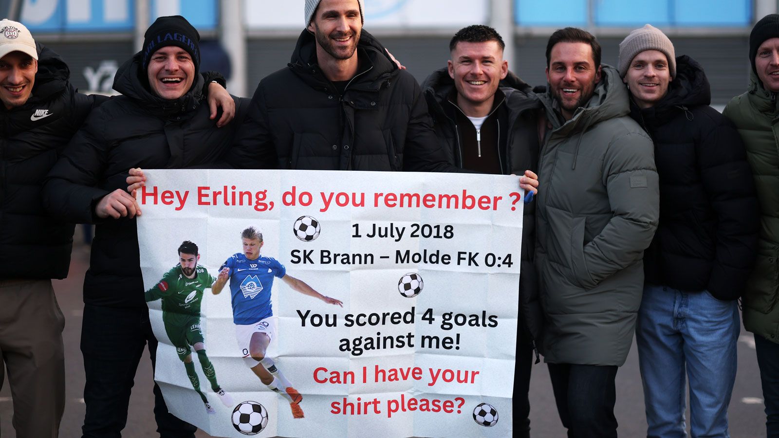 Haaland Trikot Plakat