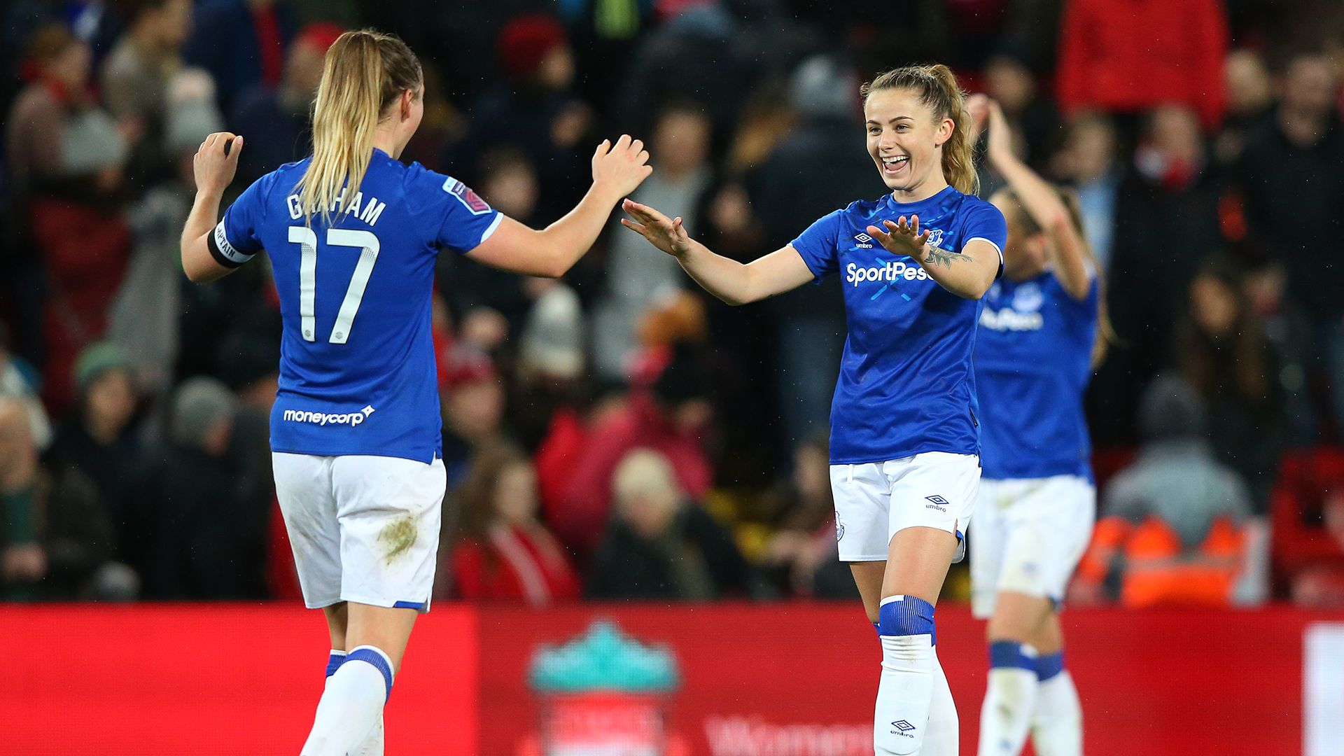 Dan Turner Hannah Cain Everton Women 2019