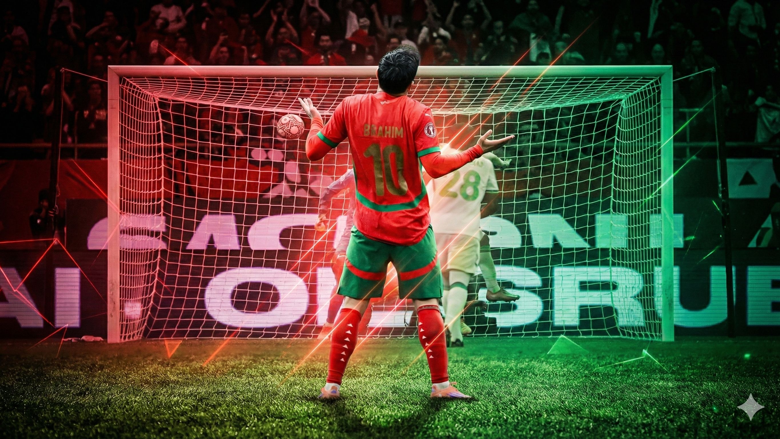 Brahim Diaz Morocco Comoros (Goal Only)