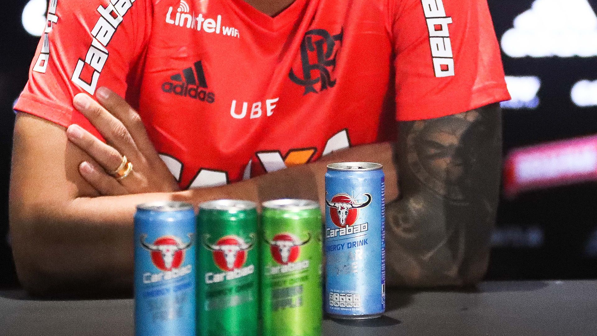 Flamengo Carabao patrocinador 2017