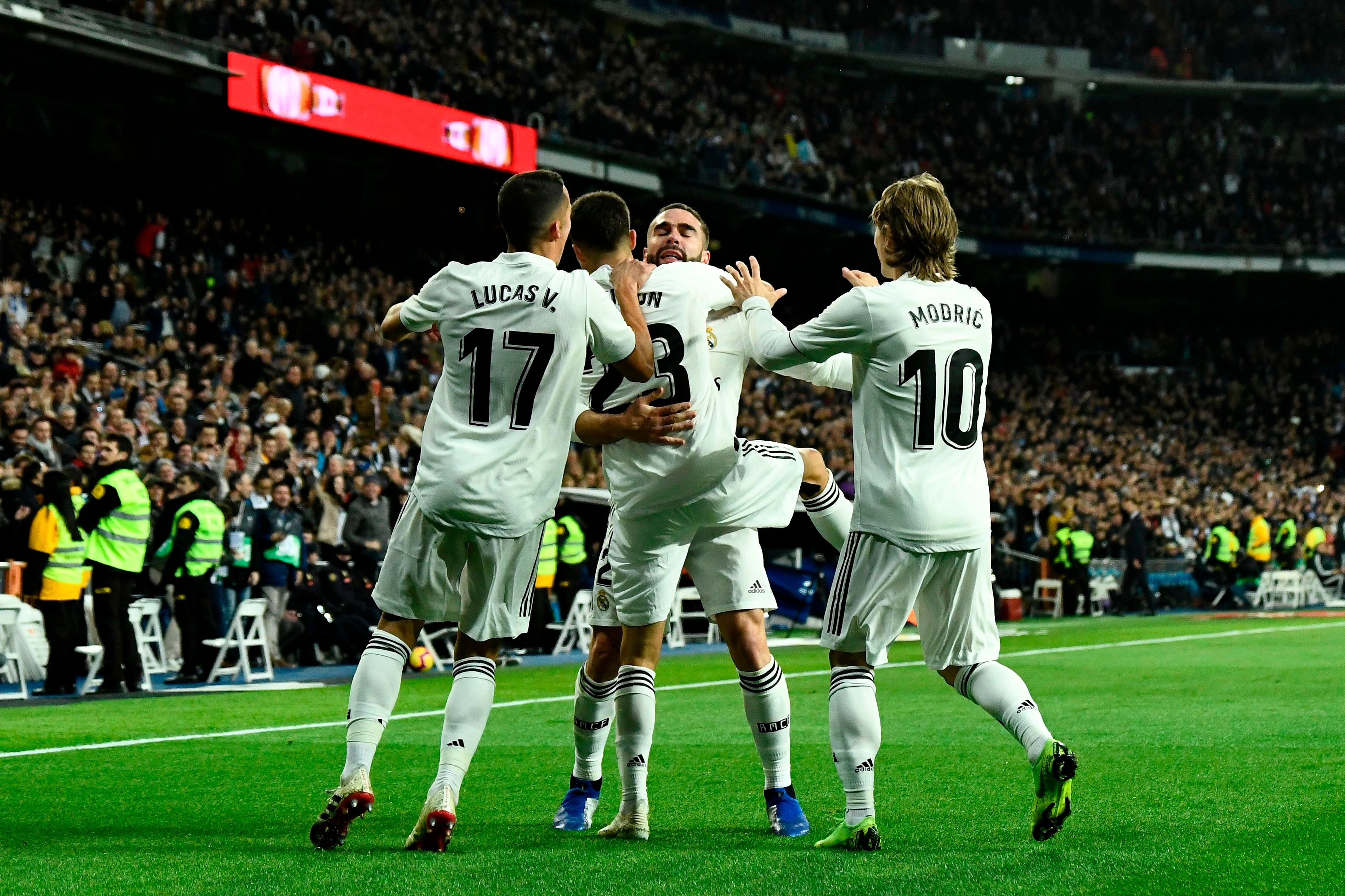 DANI CARVAJAL REAL MADRID VALENCIA LALIGA