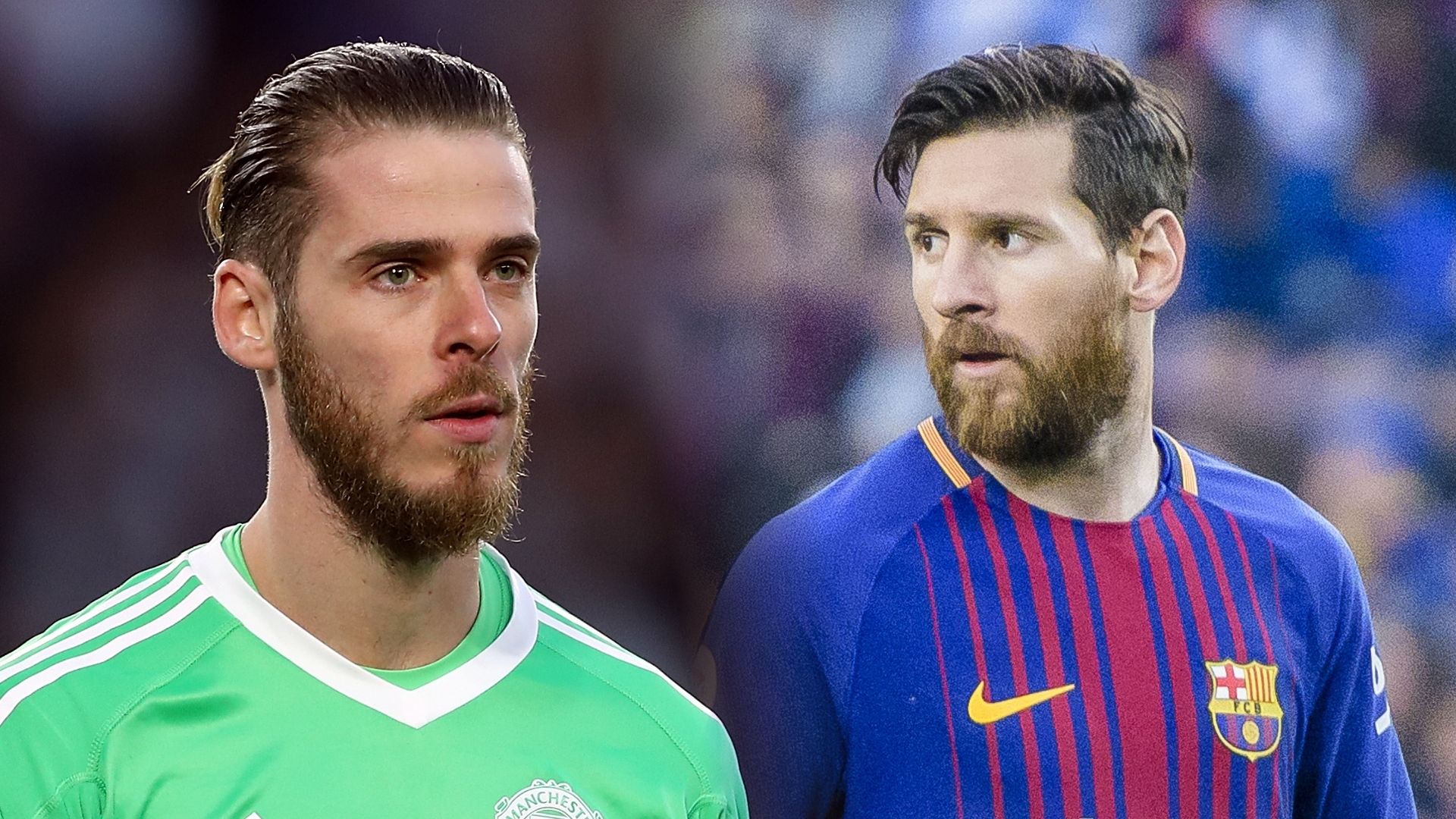 De Gea, Messi