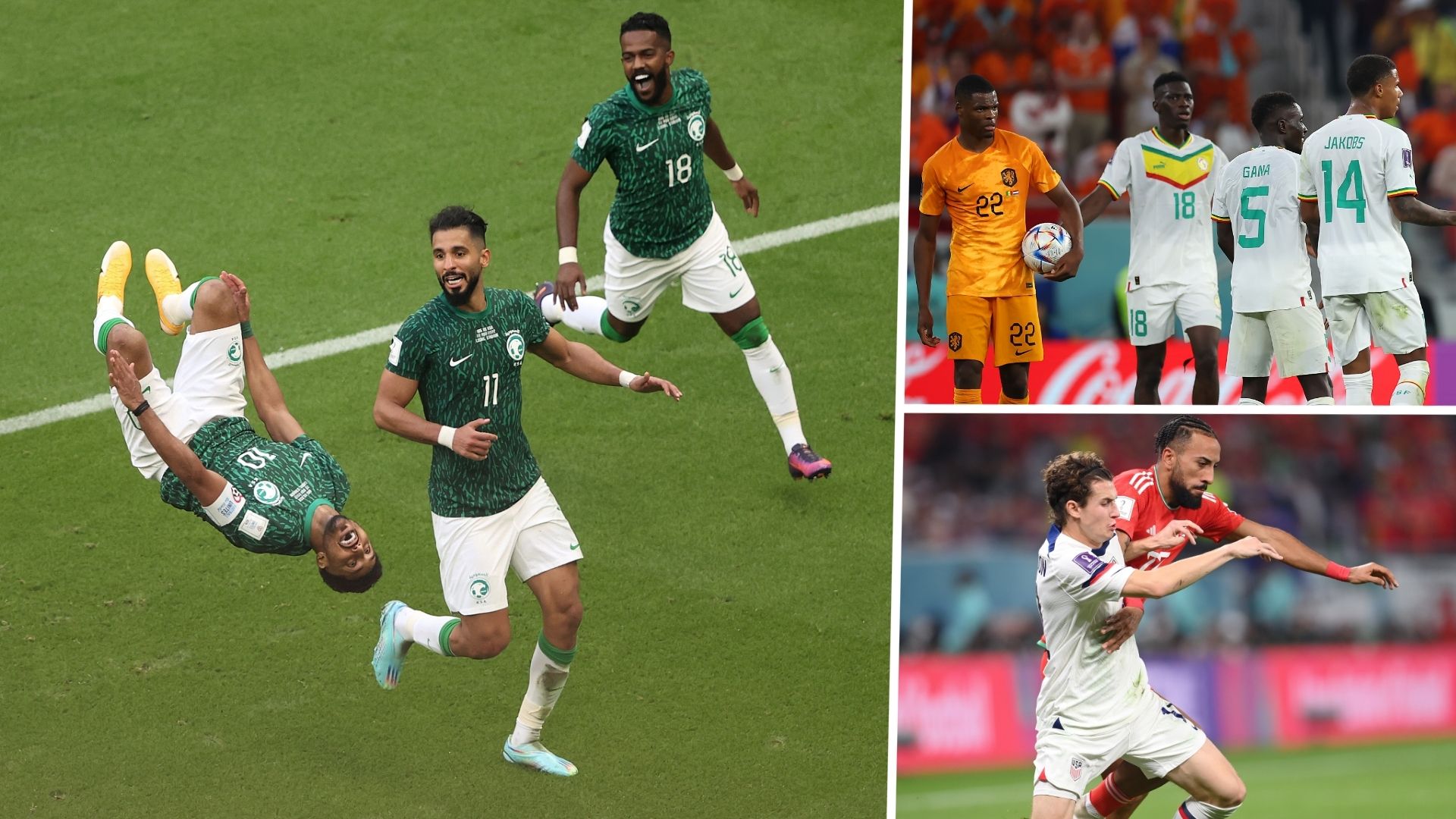 Saudi Arabia Senegal USA