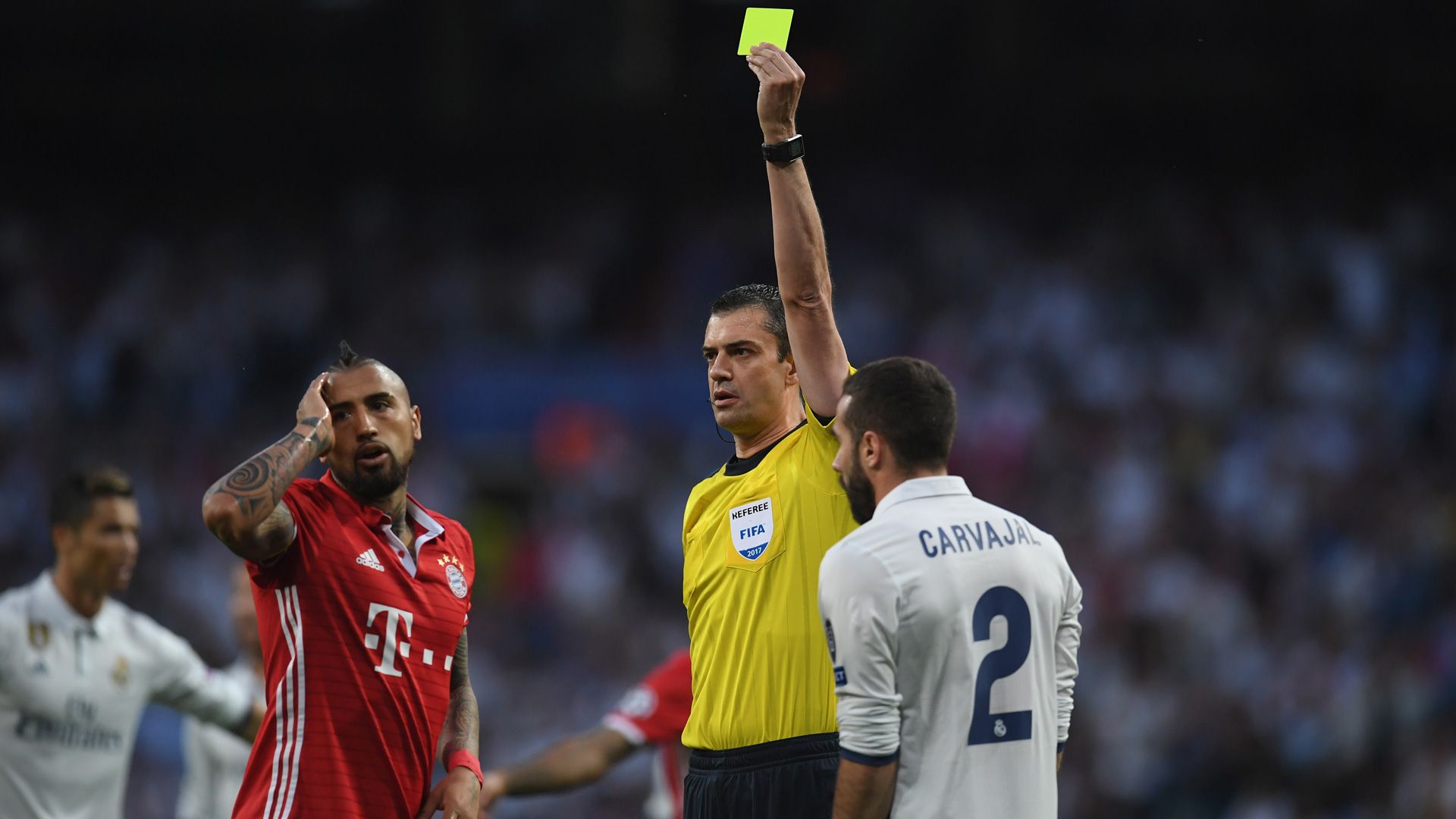 Arturo vidal bayern münchen 18042017