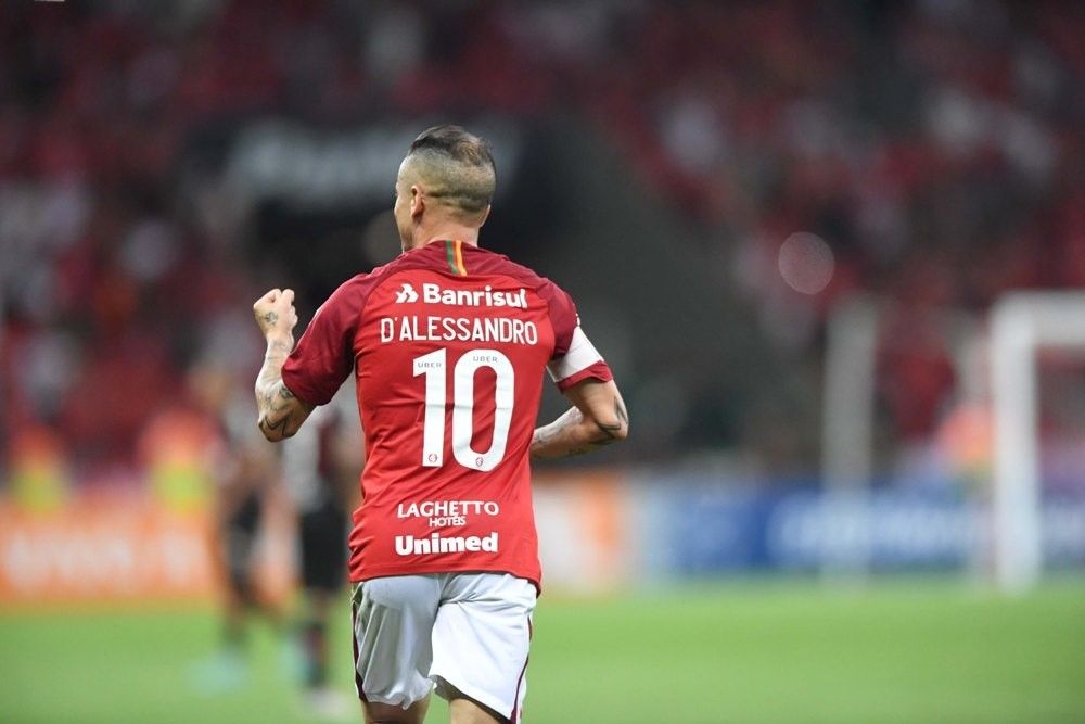 D'Alessandro com o Internacional