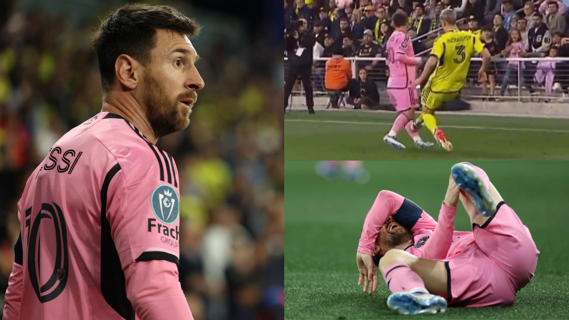 VIDEO Lionel Messi avoids horrific injury after reckless studs up challenge from Lukas MacNaughton in Inter Miami s thrilling CONCACAF Champions Cup draw with Nashville Goal India