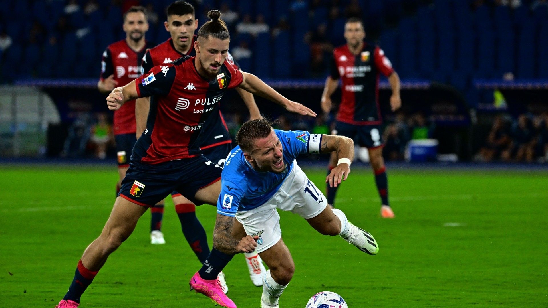 Dragusin Immobile Lazio Genoa