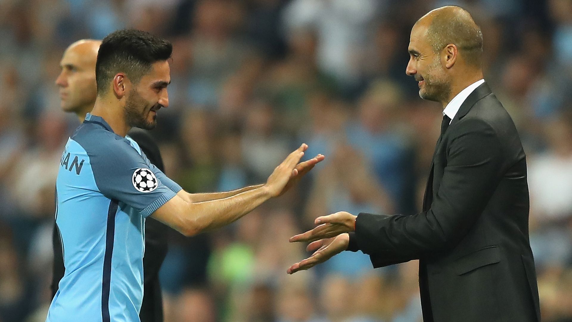 Ilkay Gündogan Pep Guardiola Manchester City 14092016