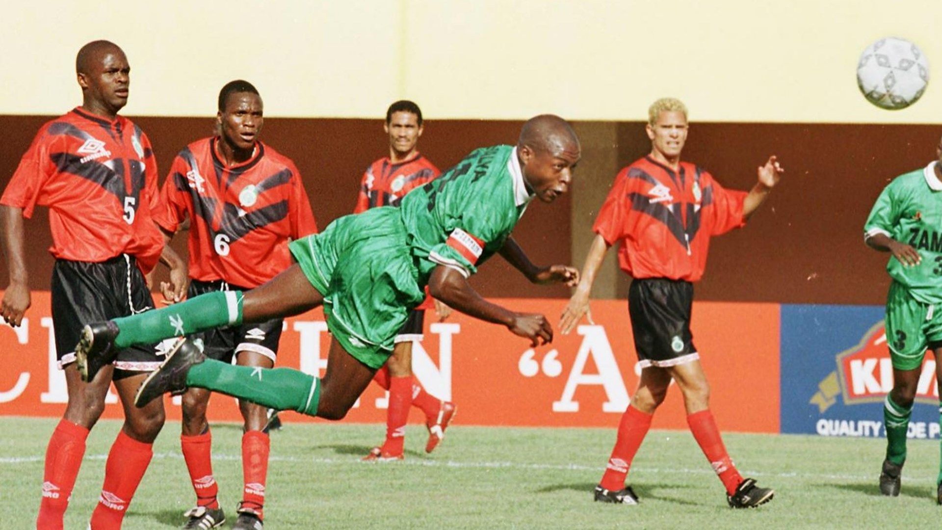 Kalusha Bwalya Zambia 1998 Africa Cup of Nations