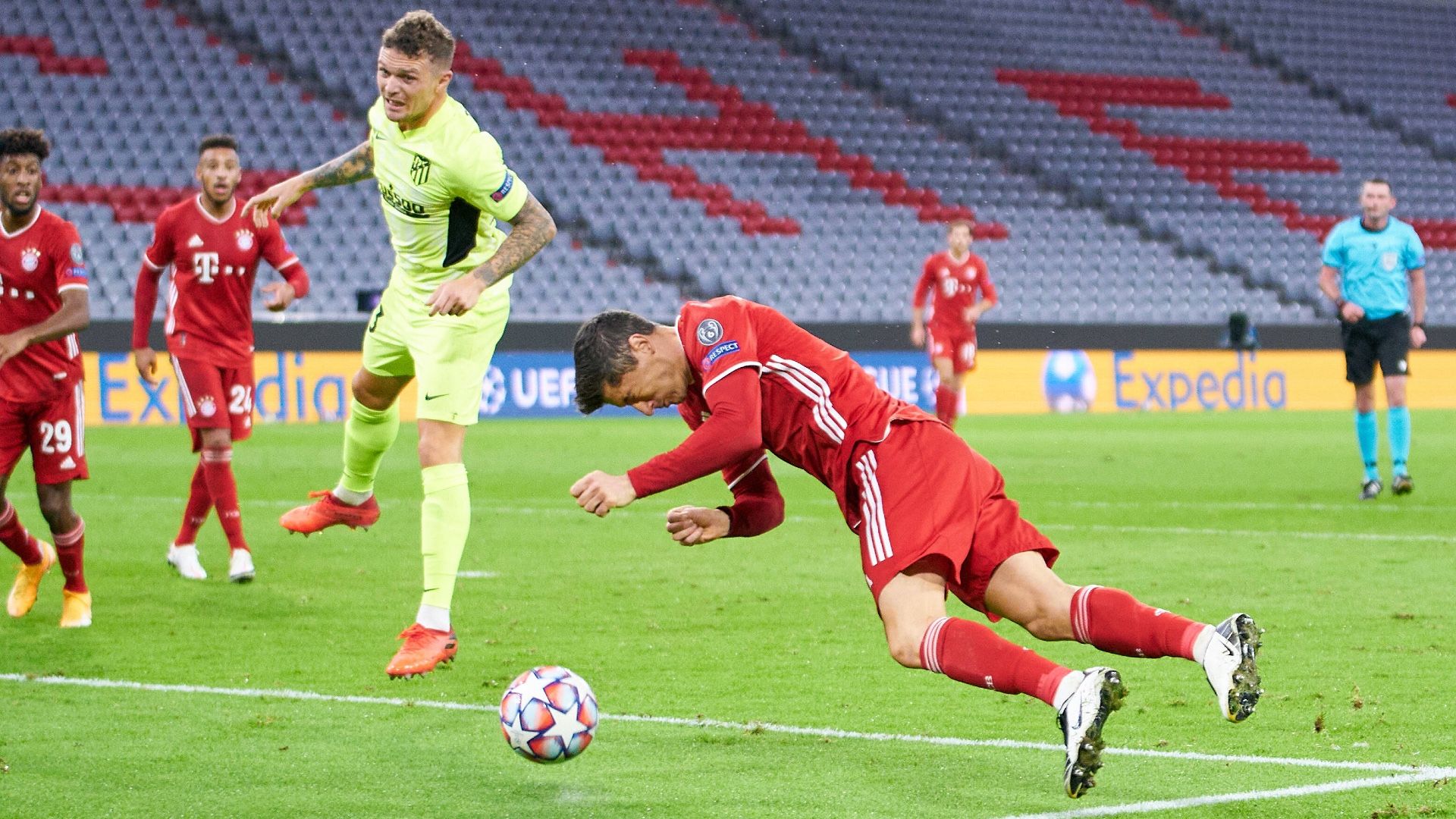 ONLY GERMANY Robert Lewandowski Kieran Trippier Bayern Munchen Atletico Madrid Champions League 2020