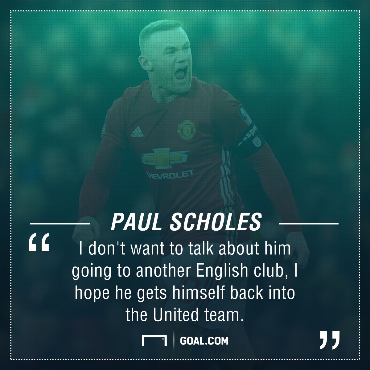 Paul Scholes Wayne Rooney