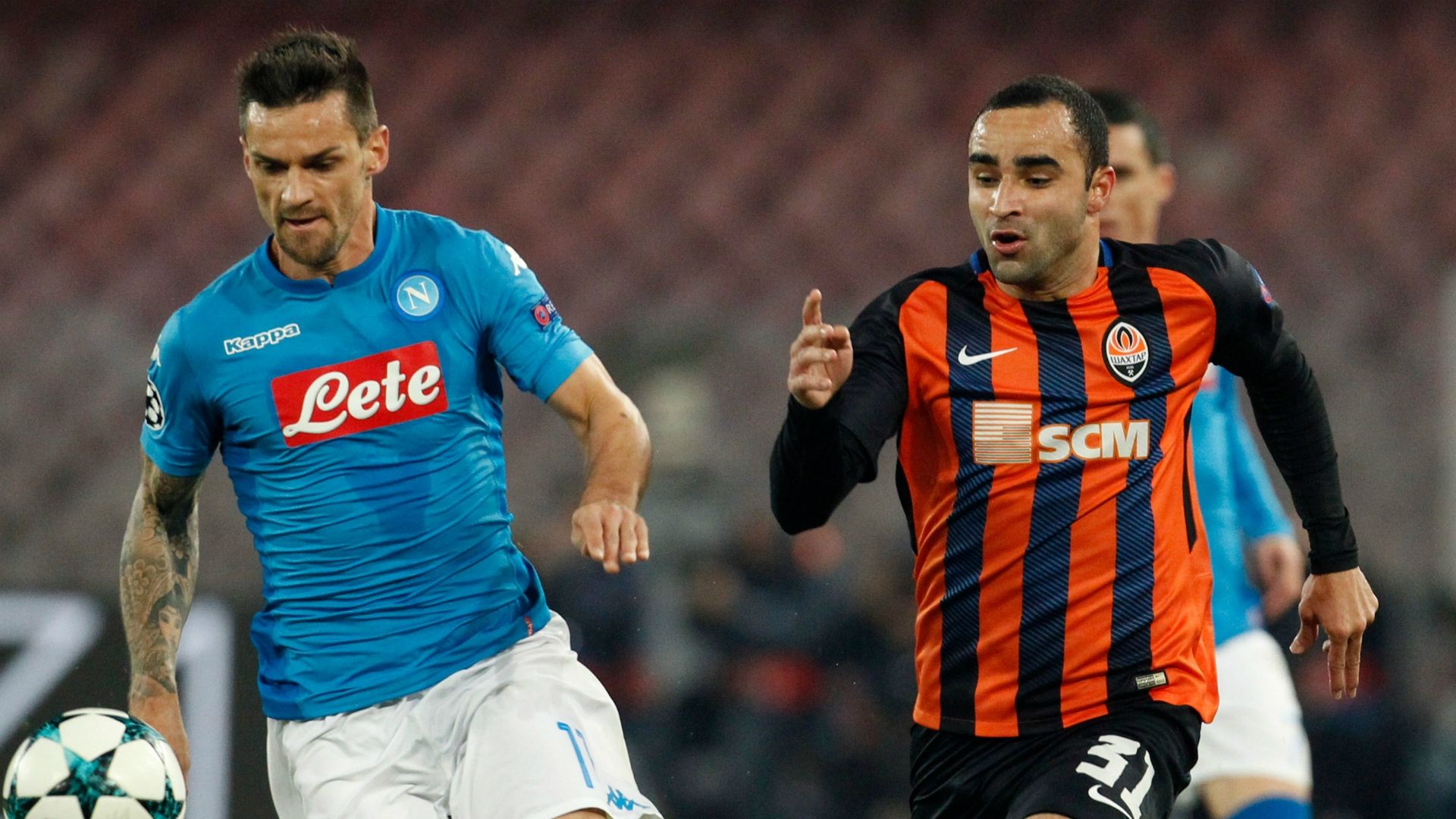 Maggio Napoli Shakhtar Champions League