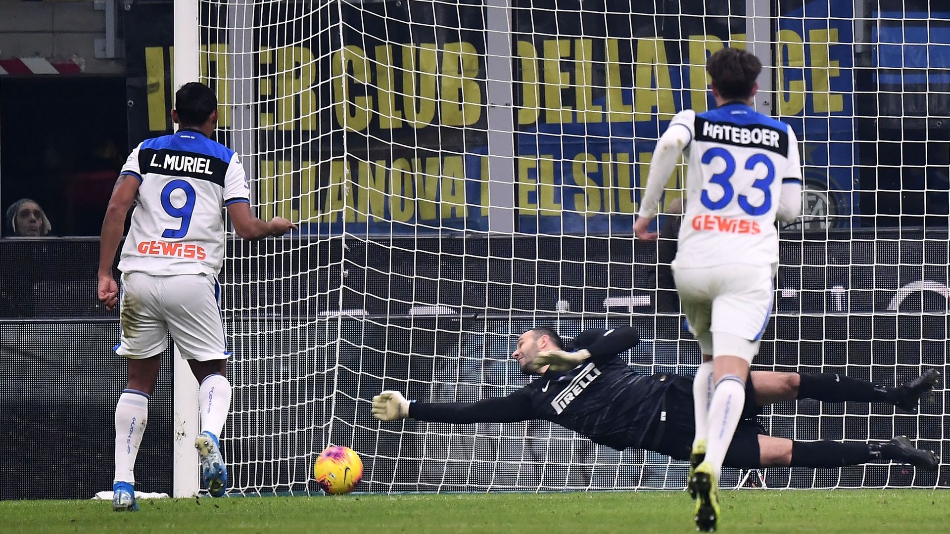Luis Muriel Atalanta Inter Serie A 2020