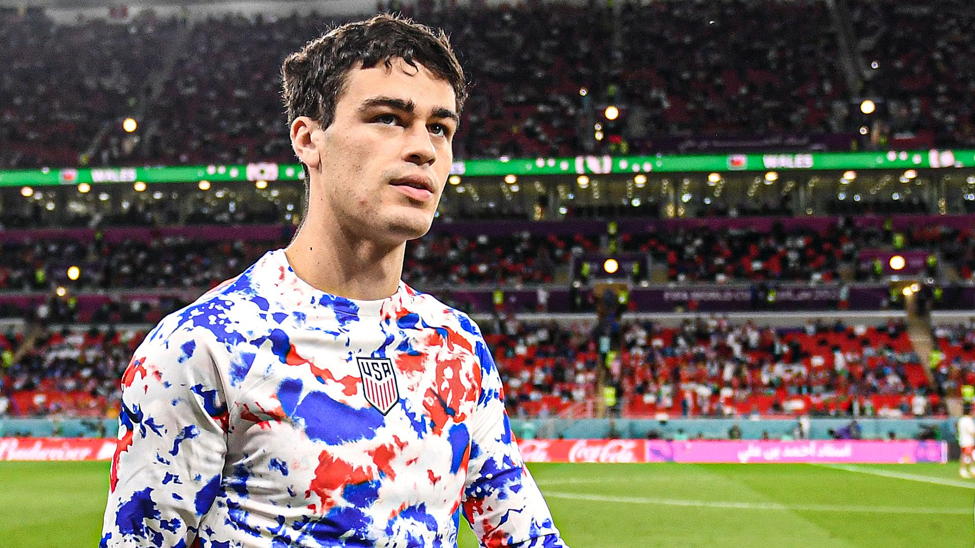 Gio Reyna USMNT Wales 2022