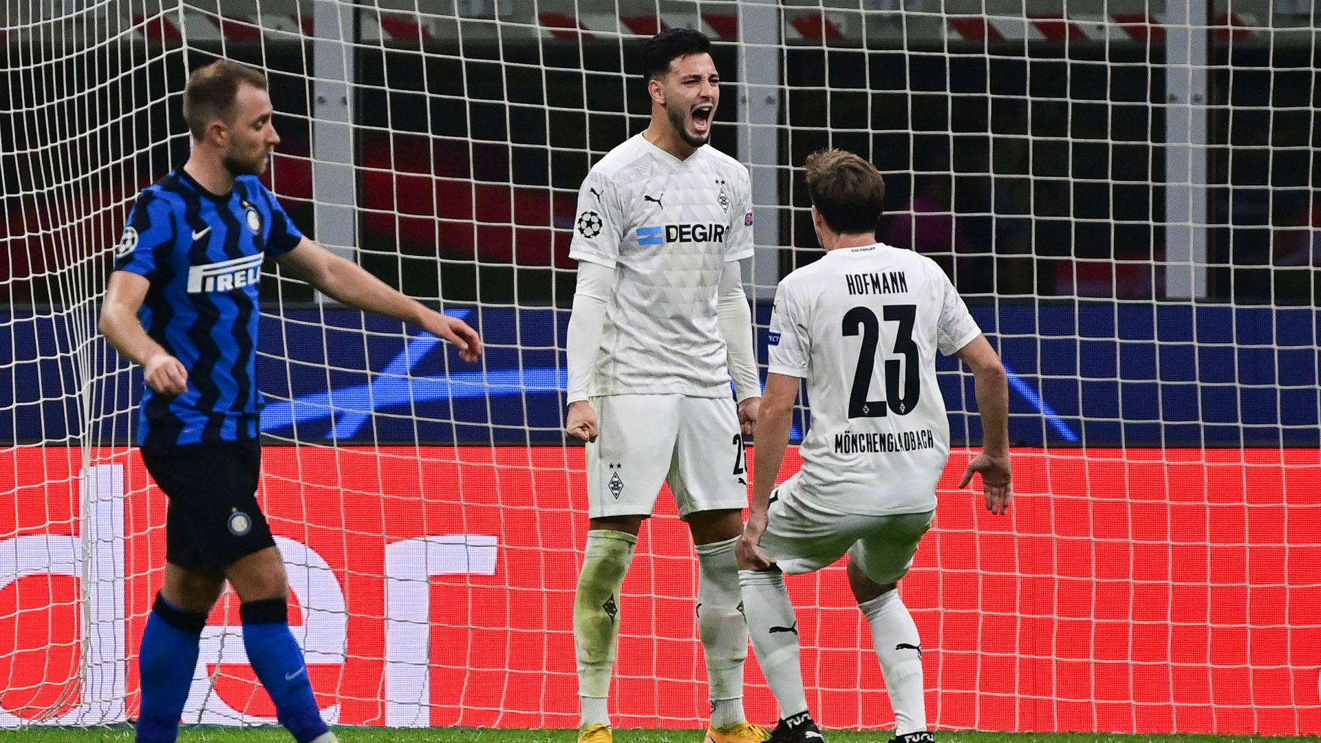 Rami Bensebaini Inter Borussia Monchengladbach