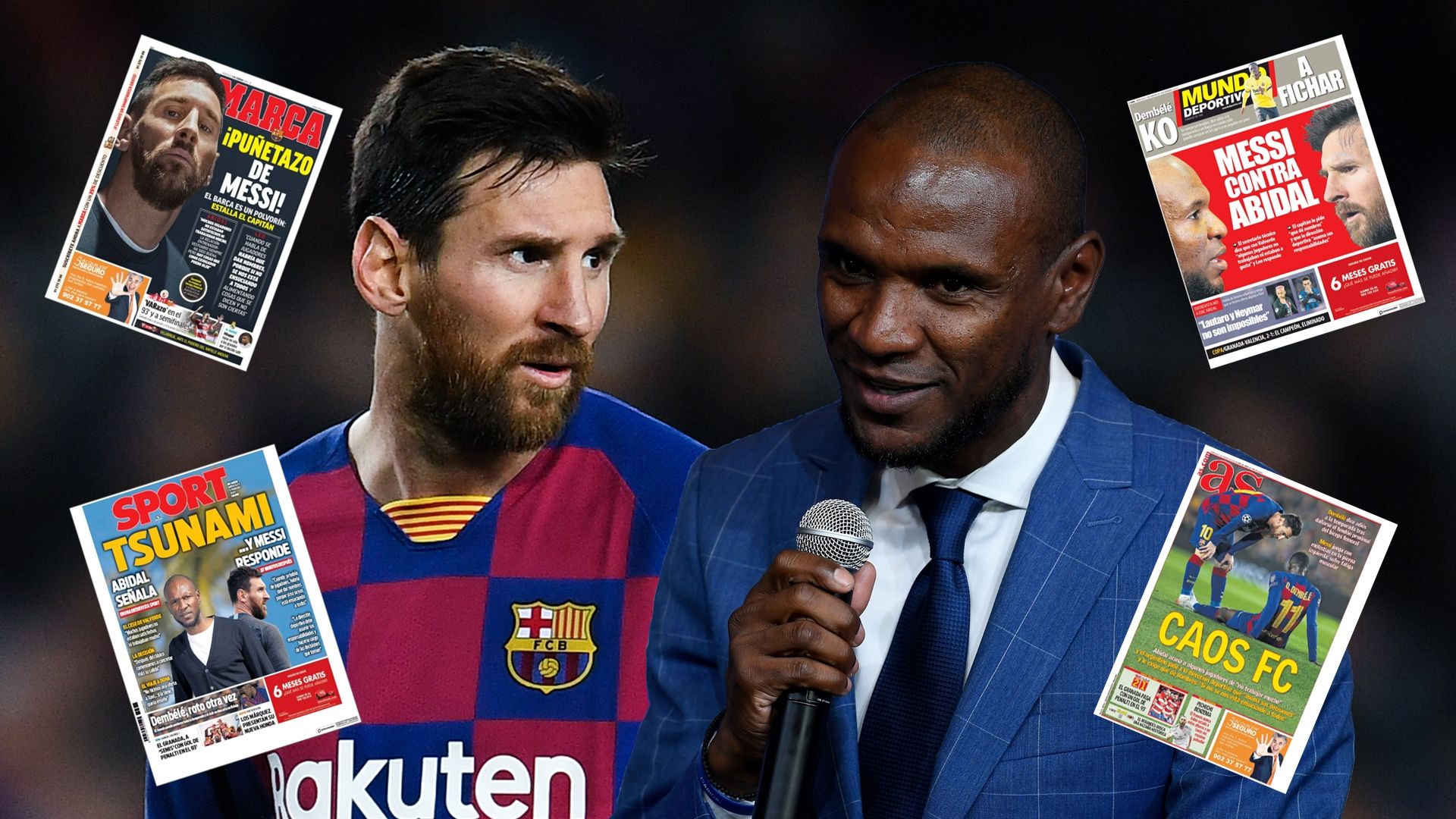 Portadas con la crisis del Barcelona