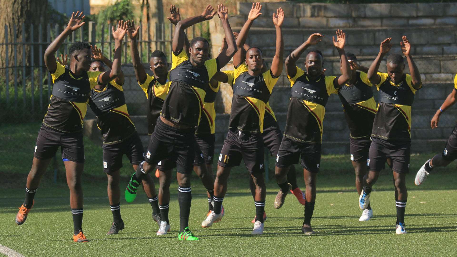 Uganda Cranes squad.
