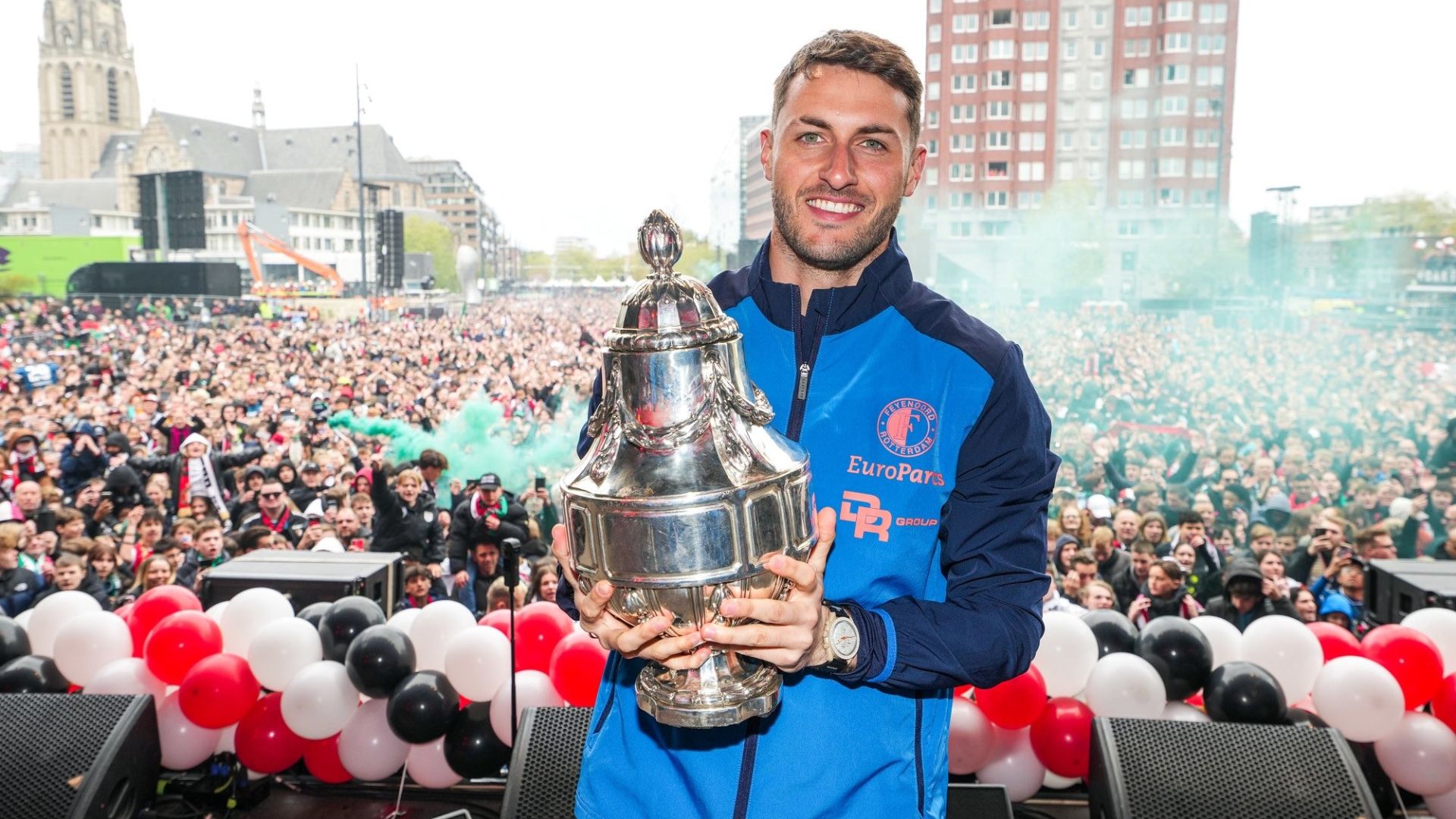 Santiago Giménez Feyenoord Trophy Copa