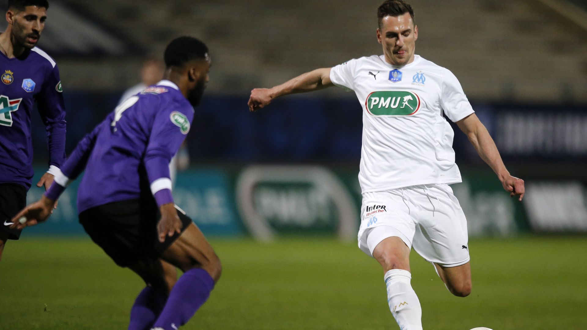 Arkadiusz Milik Canet Marseille Coupe de France 07032021